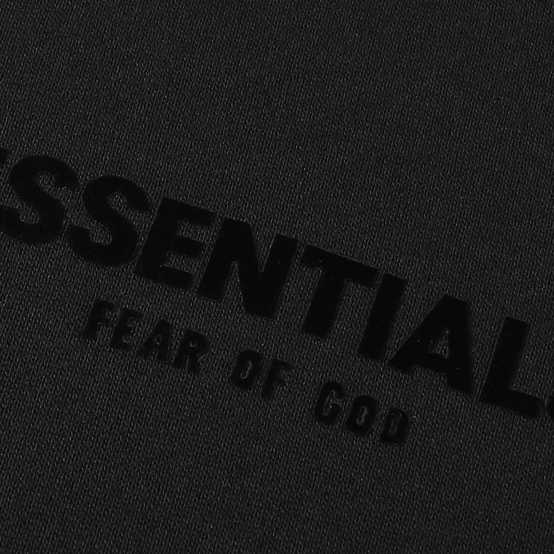 🦋 、Hot Sale🦋 118 【 043/Black】 FEAR OF GOD ESSENTIALS FOG Same Style New Arrival LOGO ， Hot Sale Hot Sale， ！ FOG ， ！ Versatile ！ ESSENTIALS FEAR OF GOD savdni 3000W ， ， 。【 LOGO FEAR A ，A ， 】 ， ， ， 。 ： Black Size XS-XL